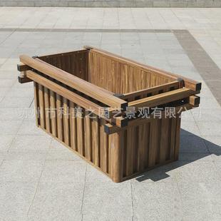 定制阳台户外露台庭院方形铝合金花箱种菜箱组合花坛花槽