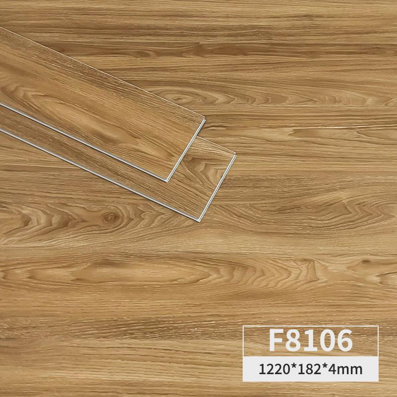 spc石防水锁扣木地板家用4mm塑防潮卧室客厅卡扣式地板源头工厂