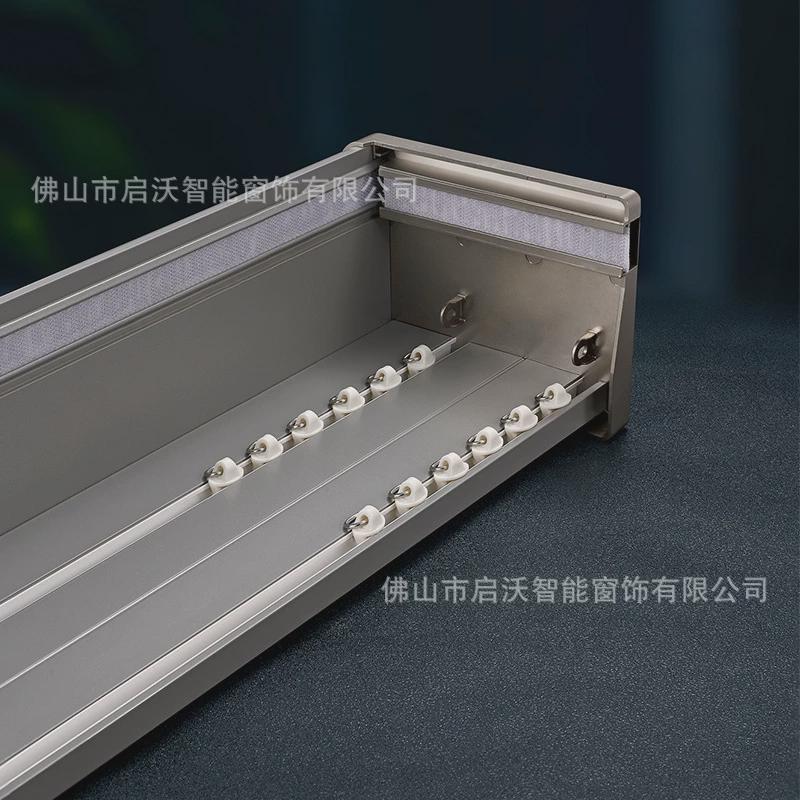 启沃窗帘盒窗帘盒装饰一体成品轨道盒子遮挡装饰窗帘箱成品双轨