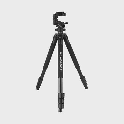 热销鸿图wf单反数码相机峰6663a三脚架镁铝合金伟便携旅游专业三