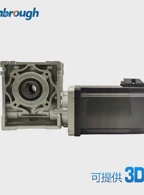 86减速蜗轮无刷电机dc48v785w3000rpm减速比5-100