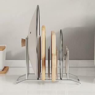 304不锈钢大菜板一体案板放置架加厚台面厨房砧板架锅盖架子砧板