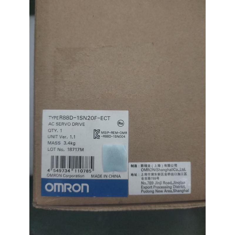 议价OMRON 欧姆龙  R88D-1SN20F-ECT  实物拍摄  全新原装正品