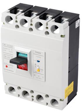 天正tgm1l-400l/4300空气开关漏电壳塑保护断路器4p三相四线总闸