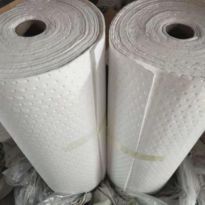 工业油点吸油棉吸压卷水面车间加油站飞机场用只吸油不吸水
