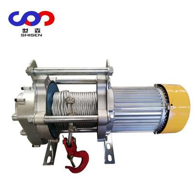 自建房施工用简易建筑卷扬机|建筑机220V380V0.51吨小吊机