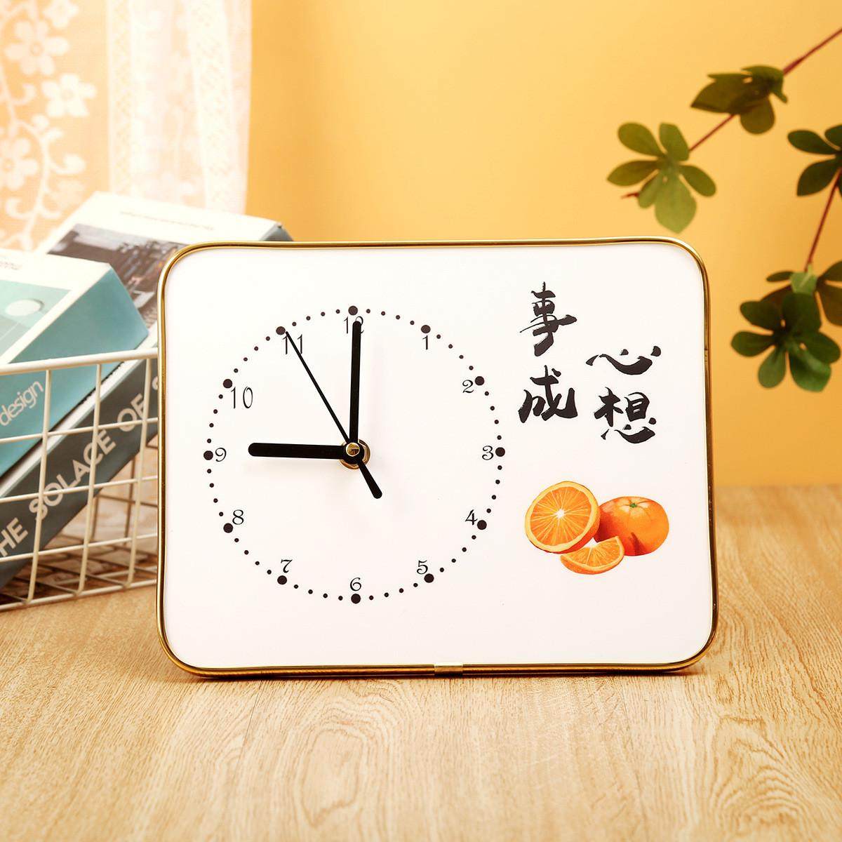 桌面喜乐网红款10寸平安相框摆台19*24cm装饰画摆件时钟桌摆钟表,家居饰品,相框/画框,淘宝优惠券,粉丝福利购,淘宝优惠卷