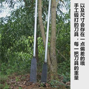 加重长镐头扁凿手工锻打钢柄铁锹阳江弹簧钢铁锨挖掘工具撬杠弧形