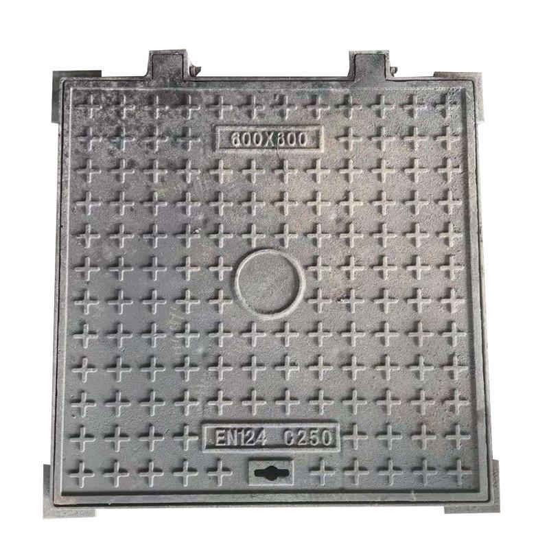 球墨铸铁井盖1000*1000方形铸铁重型井盖电力电缆沟盖板井盖