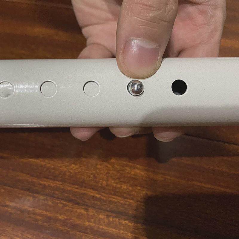 铝合金成品加厚铁杆顶装静音窗帘罗马杆窗帘杆免打孔伸缩杆窗新品
