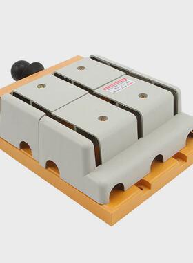 三相200a双头闸刀隔离刀件hs11f-200/38开启式防误刀开关加厚铜闸