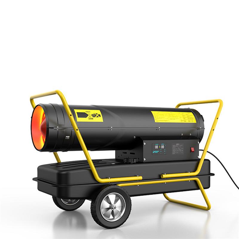 厂暖风机直供鸡舍鸭棚育雏保温燃油暖风机蔬菜大棚加温价烘干机