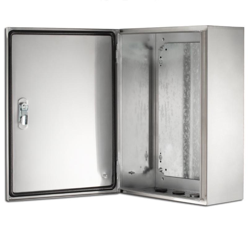 不锈钢配电箱室户内基业箱明装挂墙控制布线箱成套配电柜强弱电箱