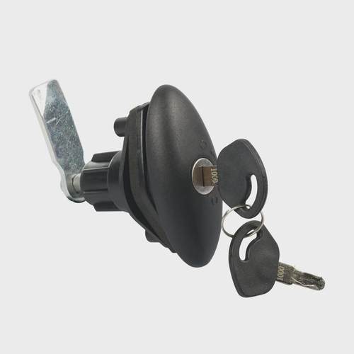 黑色44/38mm门框厚度房车舱门锁/房车改装舱门拉紧锁直舌锁