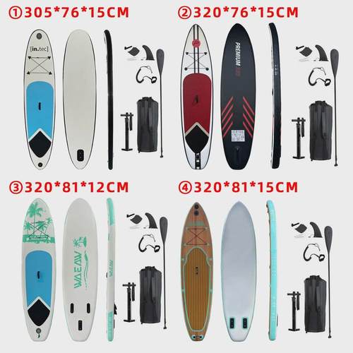 浆板充气新款站立式sup冲浪桨板便携式充气水上桨板uv冲浪板