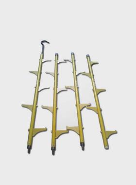 绝缘蜈蚣梯单钩硬质绝缘梯爬梯玻璃钢单直挂梯独角可折叠