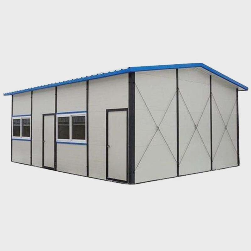 广州定制工地活动板房简易临时集成房屋彩钢板住人移动活动房