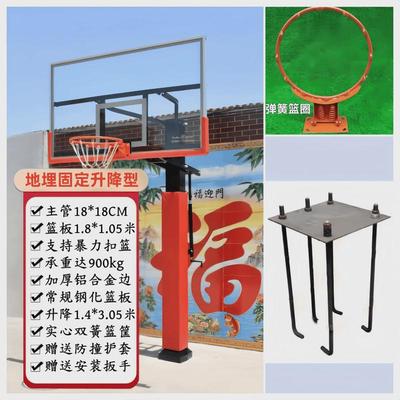 户外室内家用儿童篮球架比赛成人升降专业可移动式标准防撞篮球框