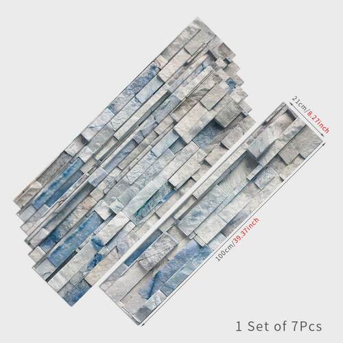 复古3d立体仿真砖头文化砖pvc防油贴纸厨房墙壁装饰防水墙贴rs09