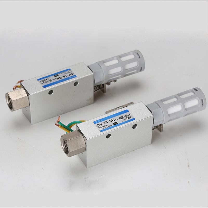 厂家直销真空发生器带开关CV-10/15/20HSCK机械手配件可调品质保