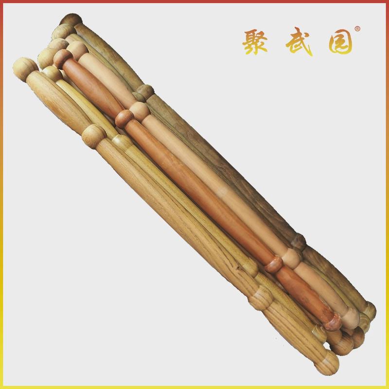 摔跤棒中国式摔跤大棒子槐木梨木实心摔跤训练用无漆多规格送背包
