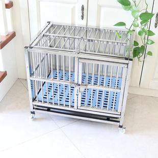 猫笼猫咪别墅方管宠物笼子超大猫舍猫窝猫笼子三层不锈钢猫笼