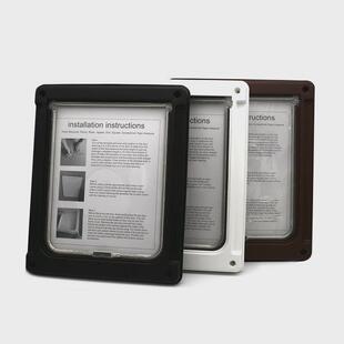 挡板宠物用品猫门狗门自由进出玻璃门洞新款狗狗门围栏狗洞宠物门