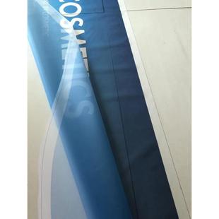 工厂定制大幅低中高半透明沙纱画屏风隔断玄关广告展会挂卷软帘用