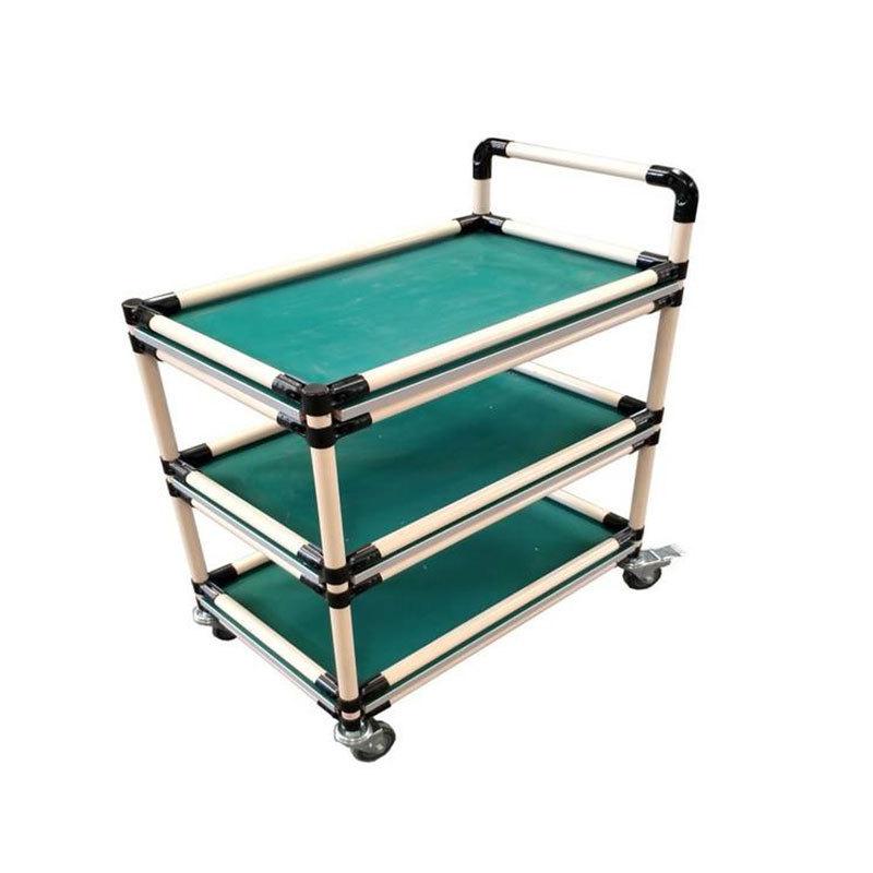 流利条棒周转筐置物架组装可拆精益管线货架物料小推车工作台定制