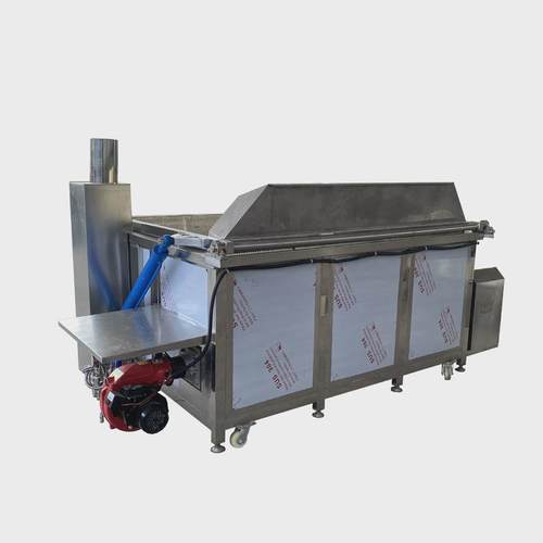 大型海参方形自动出料煮锅海参搅拌蒸煮锅自动翻锅海参蒸煮设备