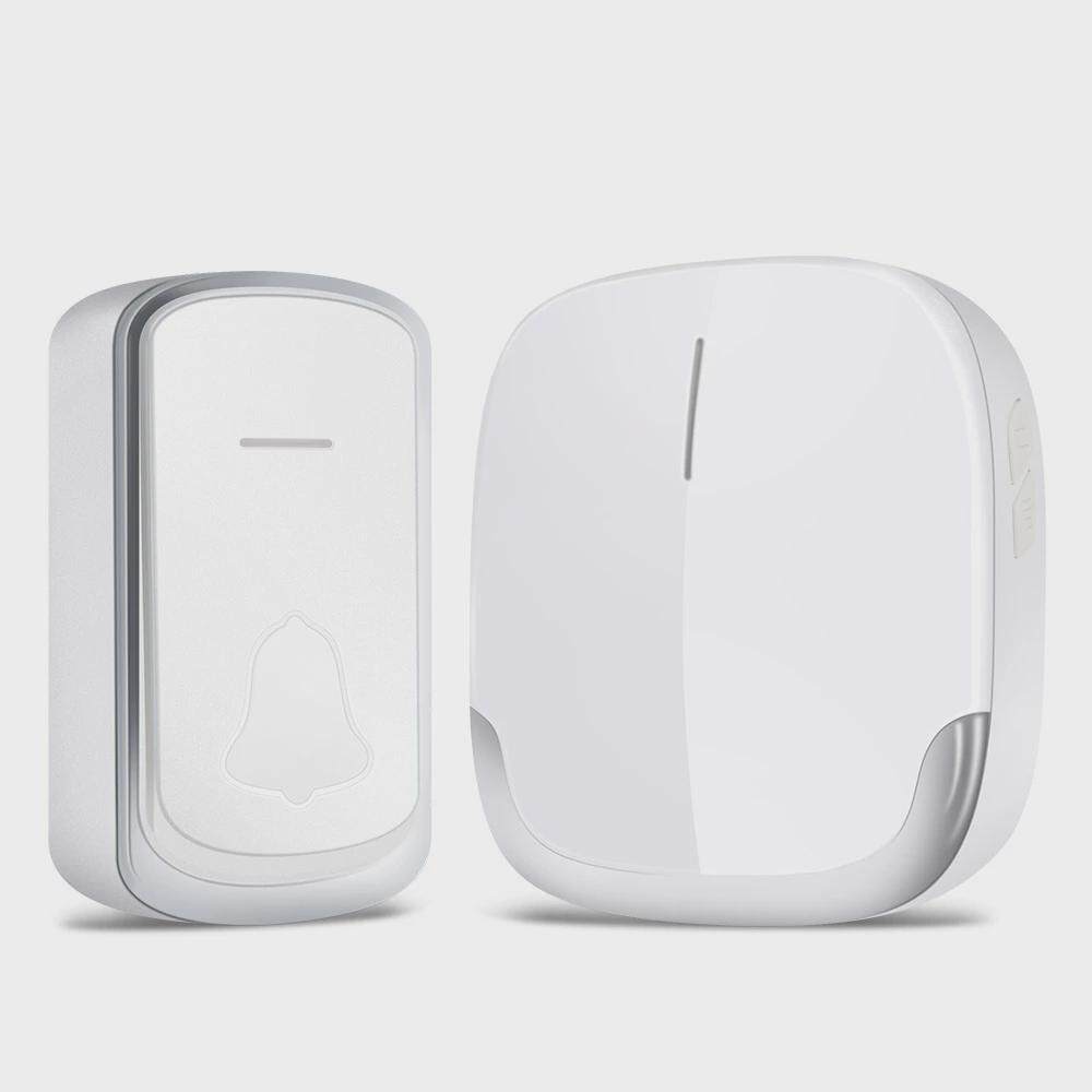 新品无线门铃家用超远距离300m电子遥控闪灯智能门铃老人呼叫无线