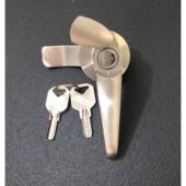 MS308 3不锈钢304执手锁防雨配电箱户外防水柜门锁机械设备手柄锁