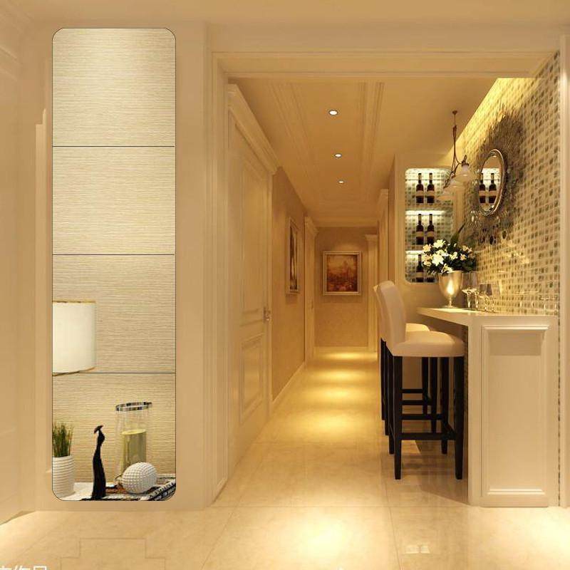 58C1贴墙试衣粘贴全身免打孔拼接无框组合镜客厅卧室玻璃镜子定,家装主材,浴室镜,淘宝优惠券,粉丝福利购,淘宝优惠卷