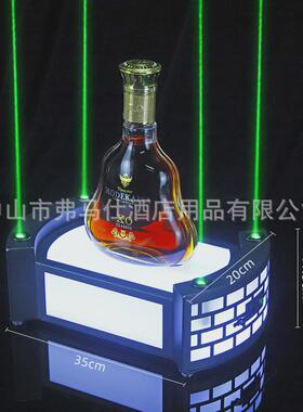 酒吧黑桃A酒座KTV包厢洋酒高档底座酒吧香槟红酒野格闪光酒托架子