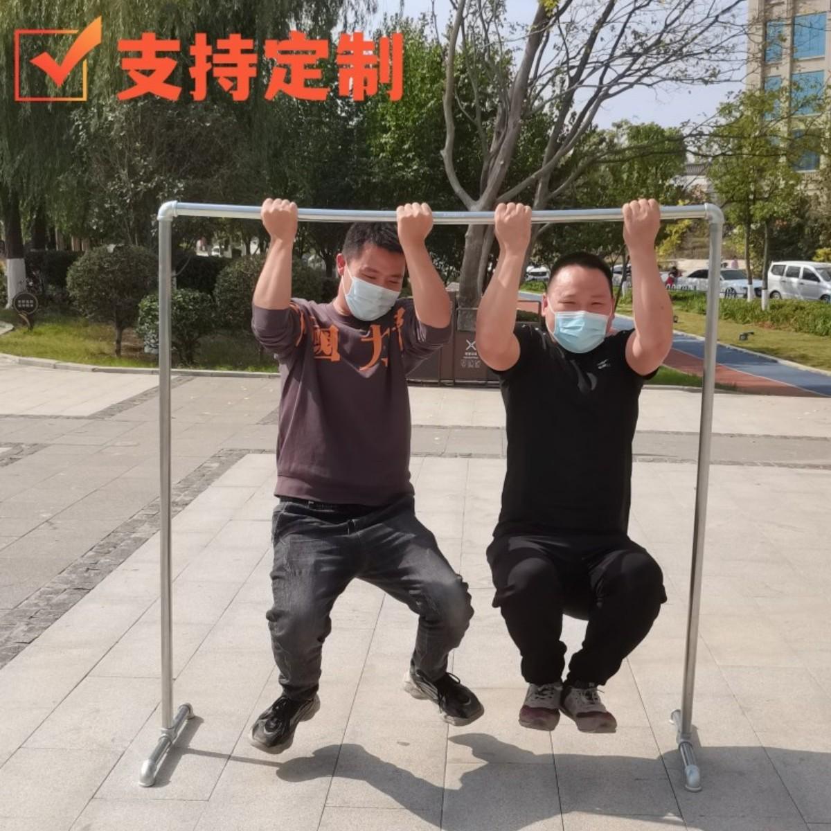 69n水管钢管晾衣架服装展示架架子服装店摆地摊挂衣阳台晒衣架落