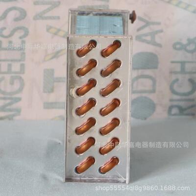 cp4x7x150铝片蒸发器不锈钢冷排微型散热器冷凝器风冷铜管翅片式
