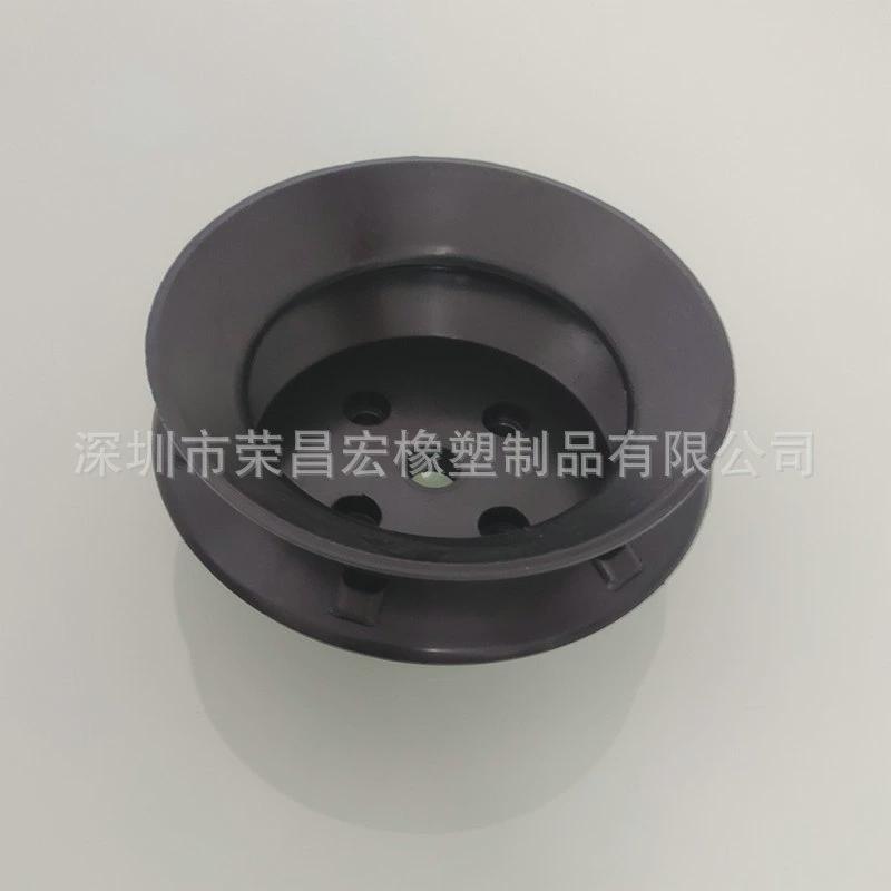 厂家真空双城吸盘hb100气动双层风琴吸盘气动黑白配件硅胶供货