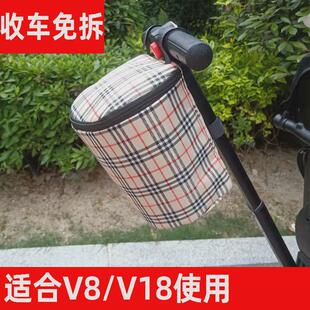 溜娃神器置物袋收纳袋小挂包遛娃车储物袋子推车便捷挂篮可挂可提