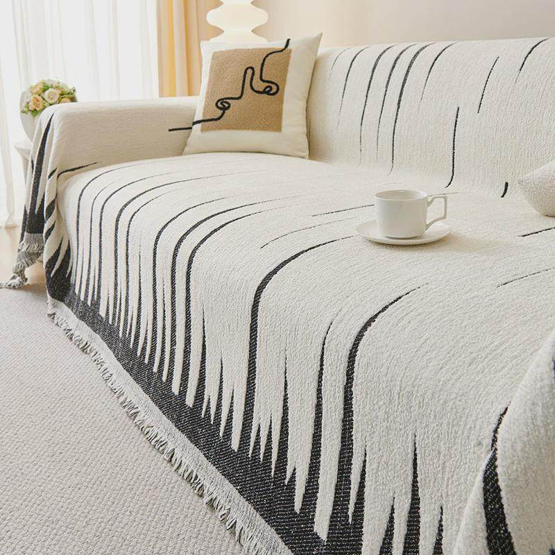 沙发套全包高级感现代简约风防滑防尘盖布一片式通用沙发巾万能罩,居家布艺,沙发垫,淘宝优惠券,粉丝福利购,淘宝优惠卷