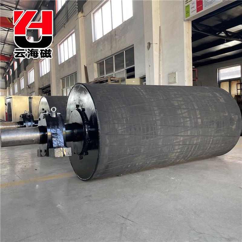 厂家RCT系列永磁滚筒安装方便自动卸铁强磁全磁磁选设备