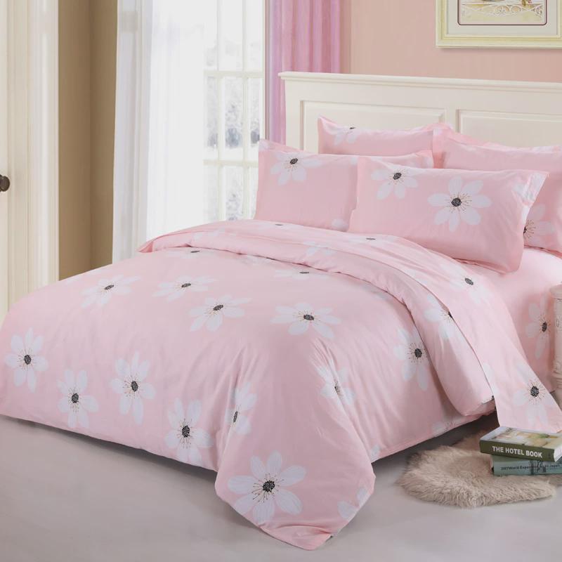 7l8k加厚四件套100春秋款简约风纯棉双人1.5米1.82m单人床上