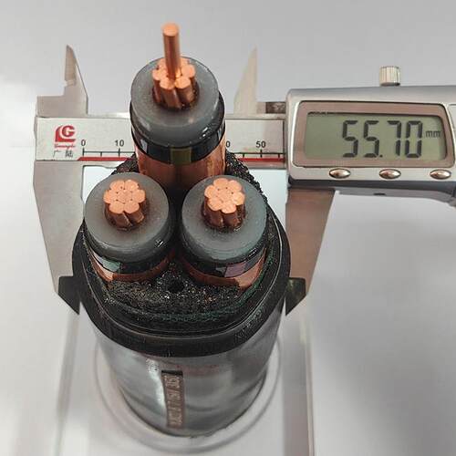 电缆线zcyjv228.7/15kv3*70-400平方高压铠装工程配电房电源铜芯
