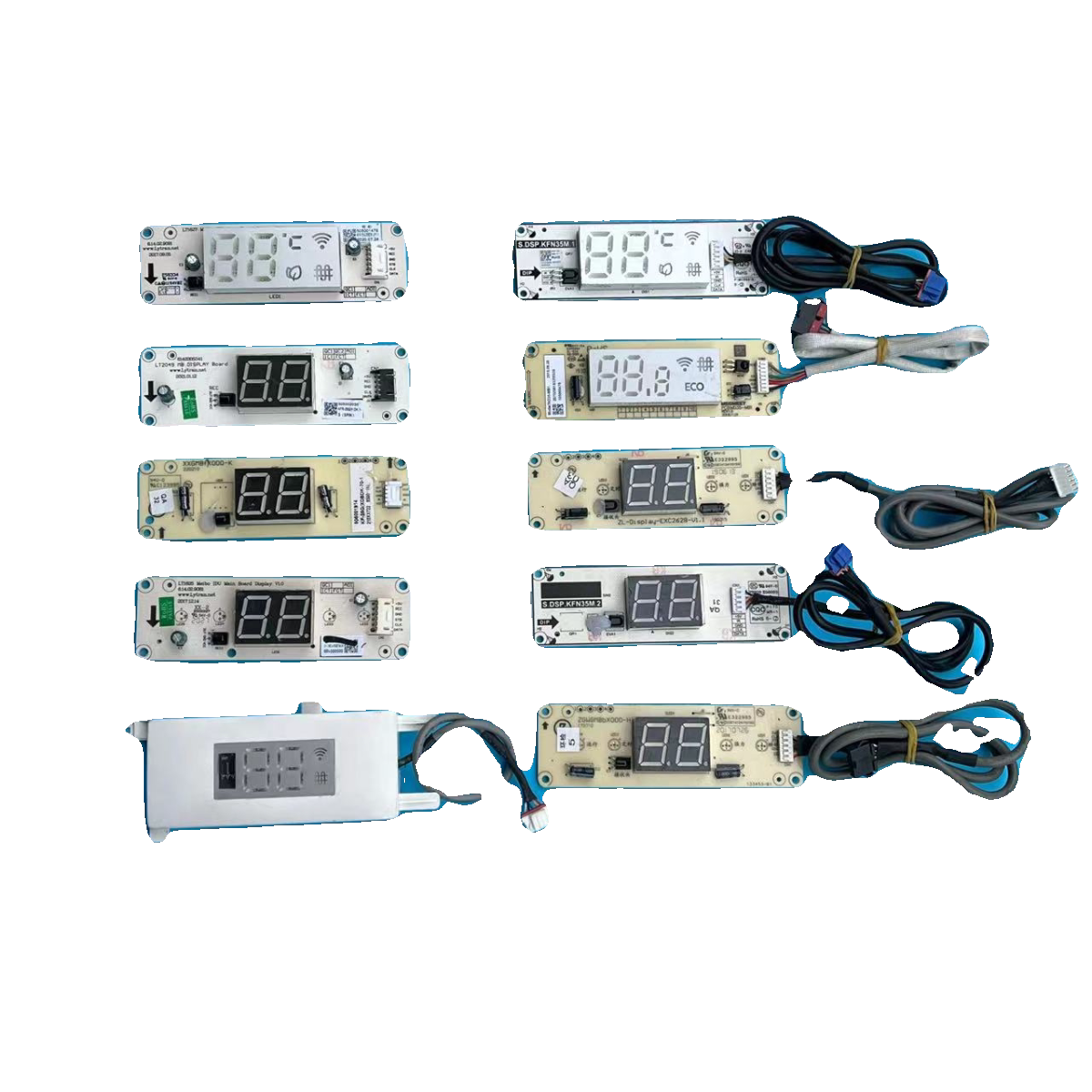适用美博空调1.5P科技之风2代遥控器接收显示器板屏KFR-36G/BP2N1