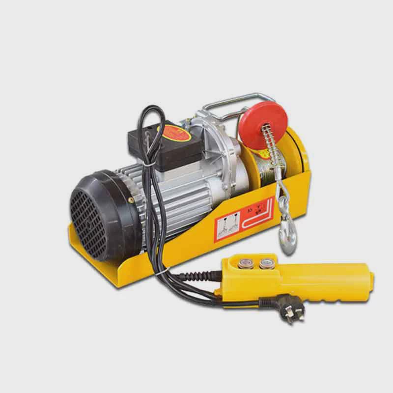 多功能电动葫芦家用装修上料提升机220v绞盘微型无线遥控吊机