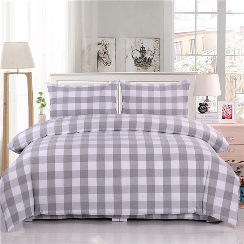 eq4f处理加厚老粗布床上用品床单被套双人单人学生宿舍四件套