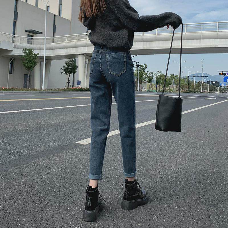2024春秋新款宽松阔腿女小个子显瘦百搭辣妹烟管裤,女装/女士精品,大码裤装,淘宝优惠券,粉丝福利购,淘宝优惠卷