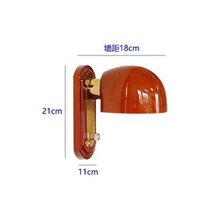 楼梯卧室壁灯床头灯美式复古民宿入户玄关过道走廊带开关中古灯具