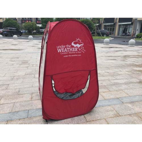 户外体育赛事篷人篷pvc弹出式篷袋观球比赛足球椅观影篷单双钓鱼