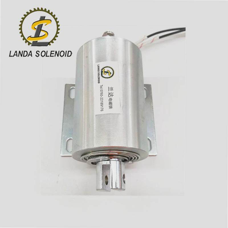 兰达TU4875T圆管电磁铁12v24v螺线管电磁铁机械设备推拉电磁铁