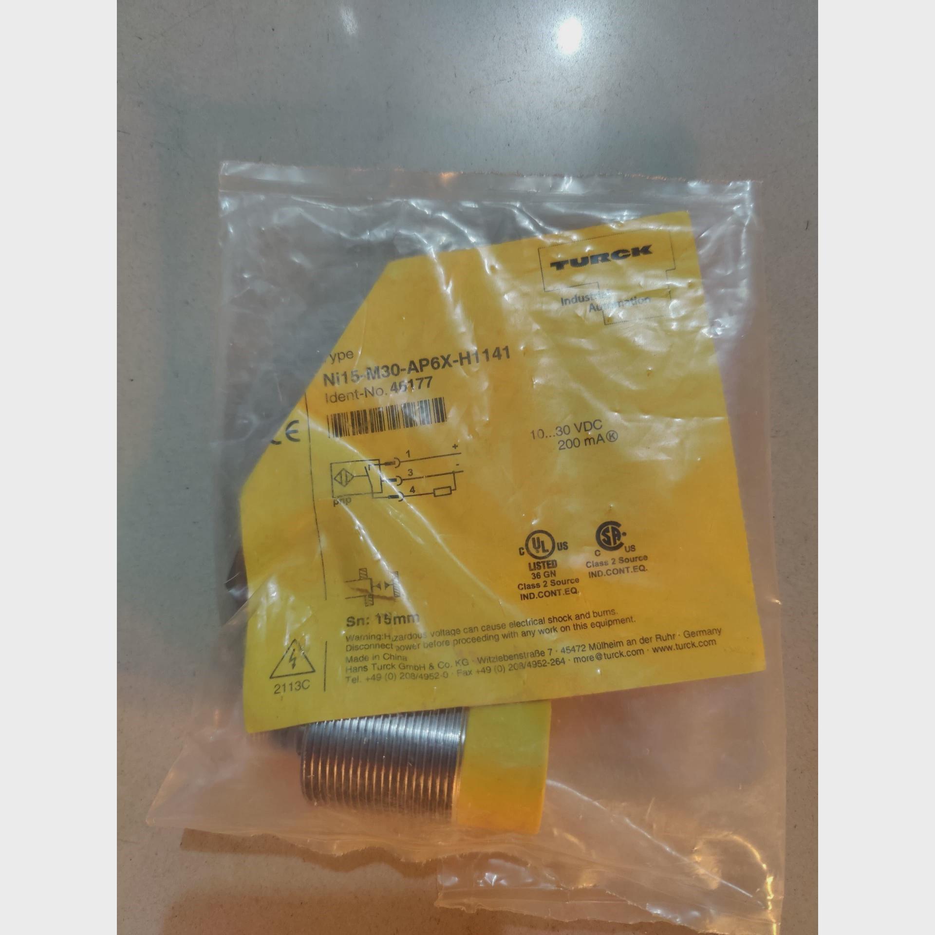 议价图尔克 原装 Ni15-M30-AP6X-H1141 4